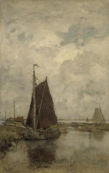 Jacob Maris Gray day with ships